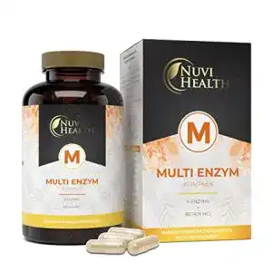 Verdauungsenzyme nuvi health enzym komplex umfangreicher mix