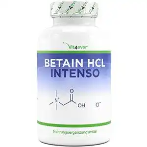 Verdauungsenzyme vit4ever betain hcl 240 kapseln mit 695 mg