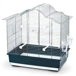 Vogelkaefig kerbl 82914 gabbia sophia dunkelblau 555x335x565 cm