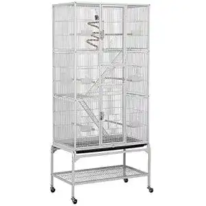 Vogelkaefig yaheetech papageienkaefig wellensittichkaefig nagerkaefig