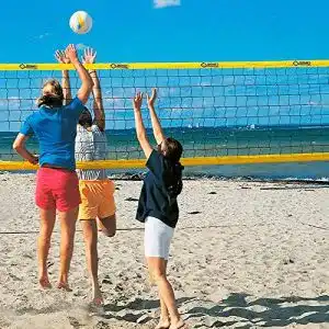 Volleyballnetz donet beach volleyball netz