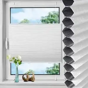 Wabenplissee tfsky plissee ohne bohren verdunklung 45x130cm