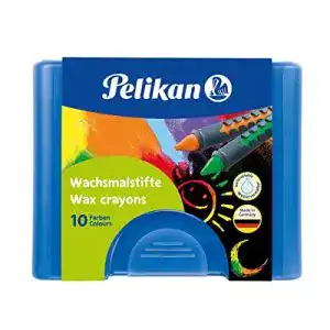 Wachsmalstifte pelikan 723155 655 10 in einer schiebehuelse