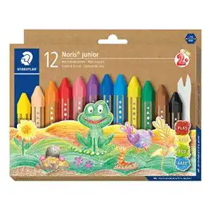 Wachsmalstifte staedtler wachsmalkreide noris junior 224