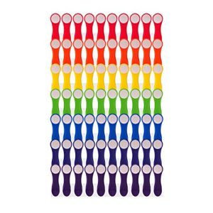 Wäscheklammer trendfinding 70 Regenbogen bunt