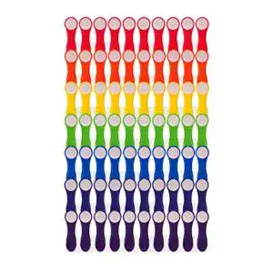 Waescheklammer trendfinding 70 regenbogen bunt