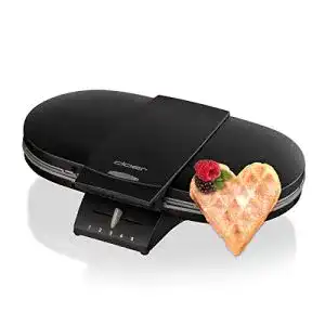 Waffeleisen cloer 1320 doppel fuer zwei klassische waffeln