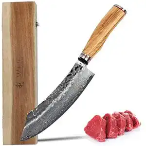 Wakoli damastmesser wakoli olive hs damastmesser blockmesser