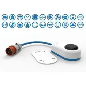 Wallbox 22 kw go e chargeur charger home reglable 23 a 22 kw