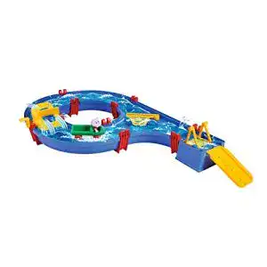 Wasserbahn aquaplay big spielwarenfabrik amphieset 88x50x13 cm