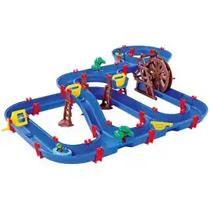 Wasserbahn aquaplay mega water wheel riesige 180x125x35 cm
