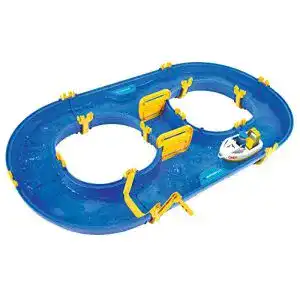 Wasserbahn smoby big waterplay rotterdam blau 89 x 515 x 95cm