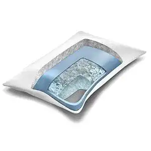 Wasserkissen cillows groesse 40 x 80 cm weiss