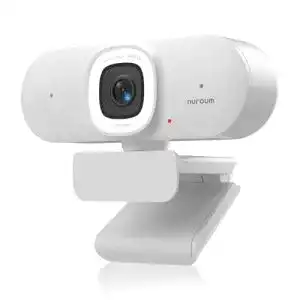 Webcam mit ringlicht nuroum v15 afl autofokus 1080p 60fps pc kamera