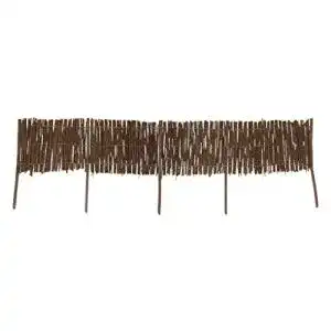 Weidenzaun windhager beeteinfassung weide rolle