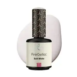 Weisser nagellack pink gellac uv gel nagellack 101 soft white
