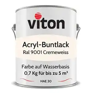 Weisslack viton buntlack 07 kg weiss seidenmatt wetterfest