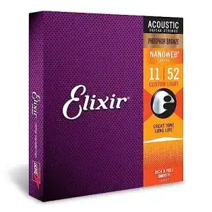Westerngitarre saiten elixir 16027 saiten phosphor bronze