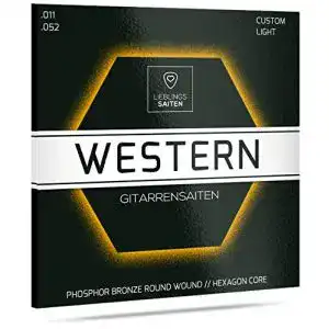 Westerngitarre saiten lieblings saiten gitarrensaiten westerngitarre