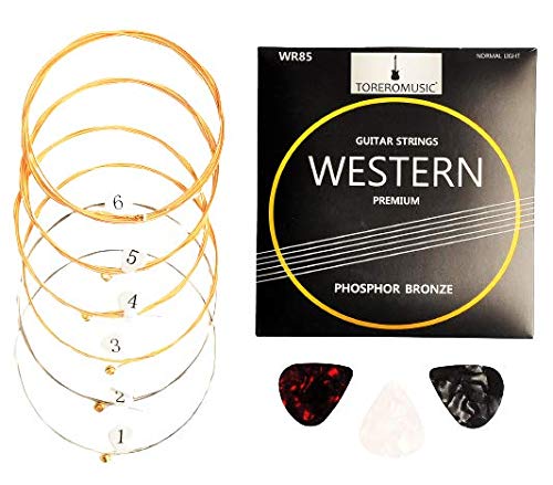 Westerngitarre Saiten Toreromusic ® – Gitarrensaiten Akustikgitarre