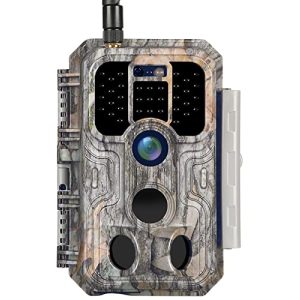 Wildkamera mit SIM-Karte BlazeVideo 4G LTE 120° Mobilfunk Wildkamera
