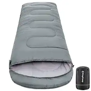 Winterschlafsack kingcamp unisex adult schlafsack winter grau