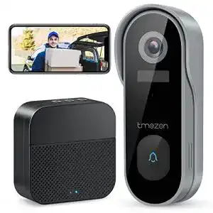 Wlan tuerklingel tmezon wlan video tuerklingel mit kamera