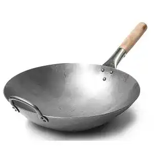 Wok craft wok traditionell handgehaemmert aus karbonstahl