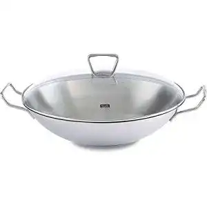 Wok fissler kunming edelstahl o 36 cm grosse pfanne