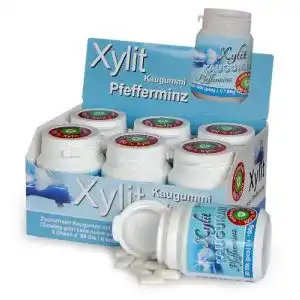 Xylit kaugummi xund xuesst xylit kaugummi pfefferminz 6 x
