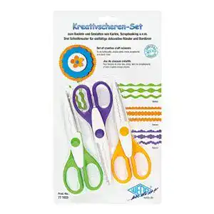 Zackenschere wedo 771933 kreativscheren set wellenschnitt