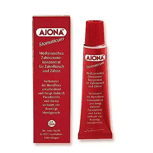 Zahnpasta ohne Fluorid von Ajona Stomaticum 25ml