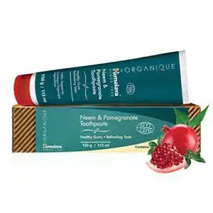 Zahnpasta ohne fluorid himalaya organique neem granatapfel