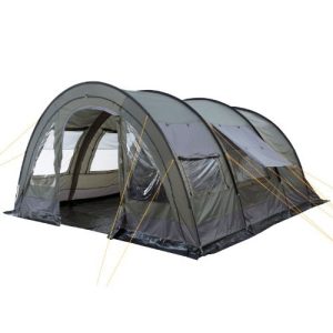Zelt (5 Personen) CampFeuer Zelt Relax6 für 6 Personen | Oliv/Grau