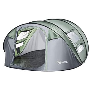 Zelt (5 Personen) Outsunny Zelt für 4-5 Personen Campingzelt