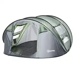 Zelt 5 personen outsunny zelt fuer 4 5 personen campingzelt
