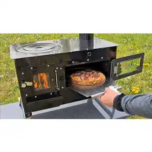 Zeltofen ecofoxx outdoor kuechenofen rosalie garten kamin