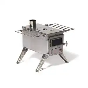 Zeltofen winnerwell nomad medium kleiner tragbarer holzofen