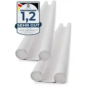 Zugluftstopper lyvanas fuer tueren 2er set 90cm extra