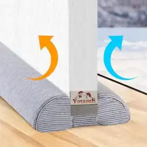Zugluftstopper yotache fuer tueren100cm kuerzbar insektenschutz