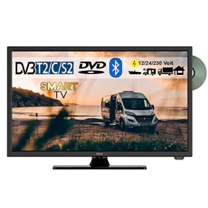 24-Zoll-Fernseher Gelhard GTV2455 LED Smart TV mit DVD