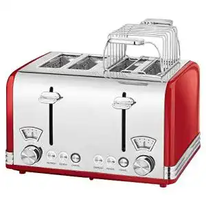 4 schlitz toaster profi cook proficook xxl toaster