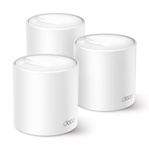 5G-Router TP-Link Deco X50 Mesh WLAN Set (3 Pack), Wi-Fi 6 AX3000