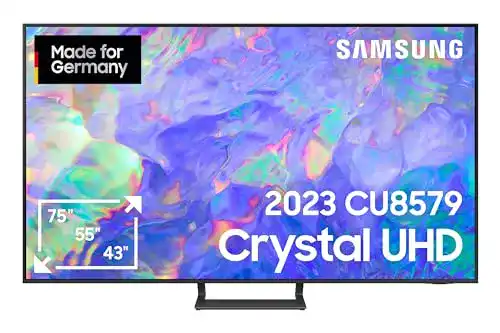 Samsung Crystal CU8579 80-Zoll Fernseher mit 4K und Smart TV Funktion