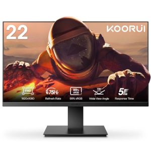 Acer-Monitor KOORUI 22 Zoll Business Computer Monitor, Desktop Gaming