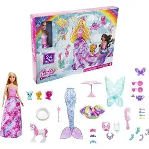 Adventskalender kinder barbie dreamtopia adventskalender