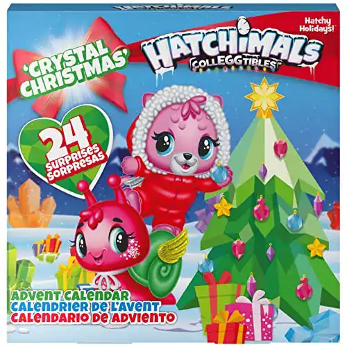 Adventskalender für Kinder mit Hatchimals CollEGGtibles und Zubehör