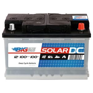 AGM-Batterie Wohnmobil BIG Batterien Solarbatterie 100Ah BIG