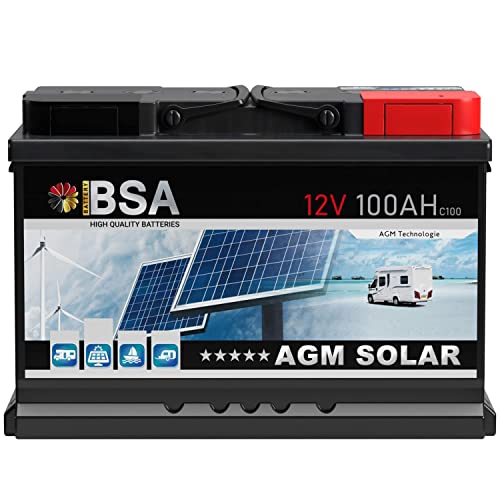AGM-Batterie Wohnmobil BSA BATTERY HIGH QUALITY BATTERIES