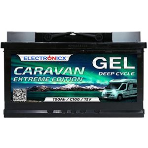 AGM-Batterie Wohnmobil Electronicx Gel Batterie 12V 100Ah